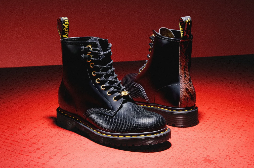 Dr. Martens выпустил капсульную коллекцию Lunar 2025  к началу года Змеи