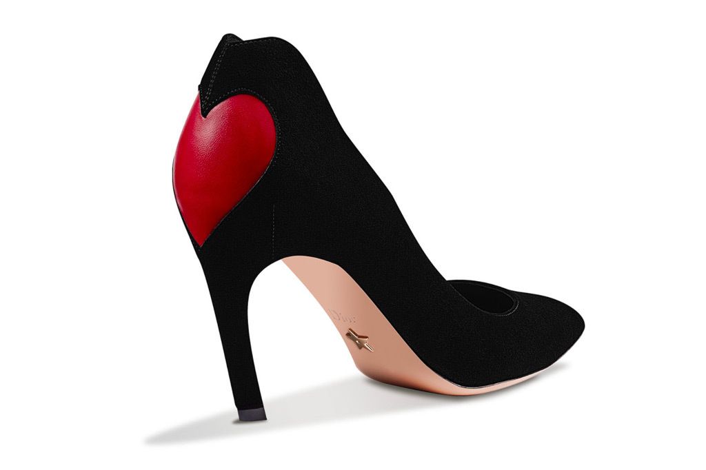 dior heart heels