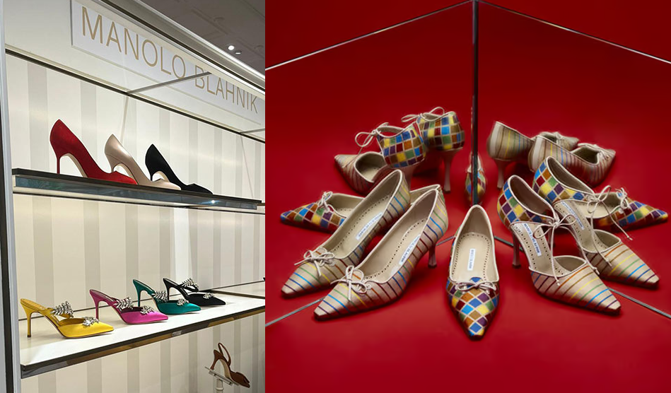 Manolo Blahnik открыл корнер в парижском универмаге Bon Marché