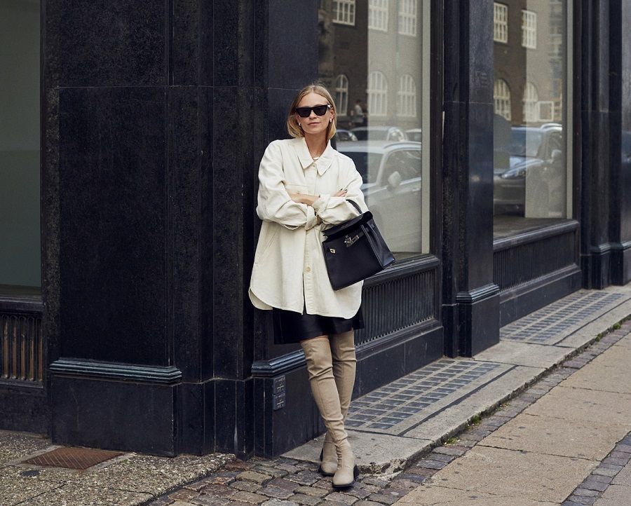Vagabond Unveils Blanca Over Knee Boots At Copenhagen Fashion Week