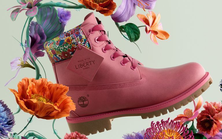 Timberland unveils floral print women's 